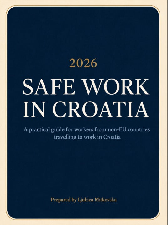 GUIDE TO SAFE WORK IN CROATIA 2026 (Official Digital PDF Manual)